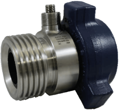 Hoffer Turbine Flowmeter, Wing Nut High Pressure Liquid